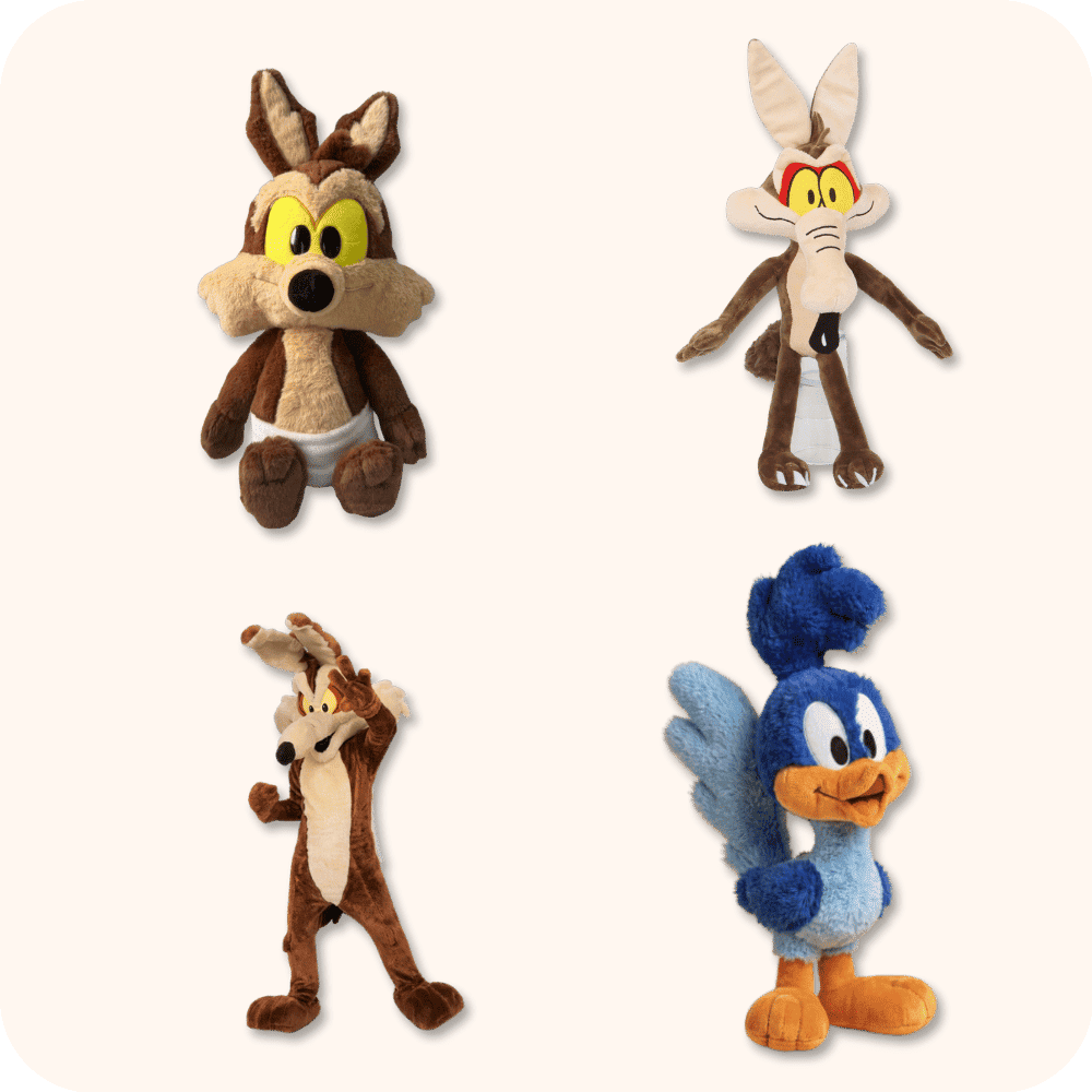 Wile E Coyote Plush Bundle Wile E Coyote Plush Bundle